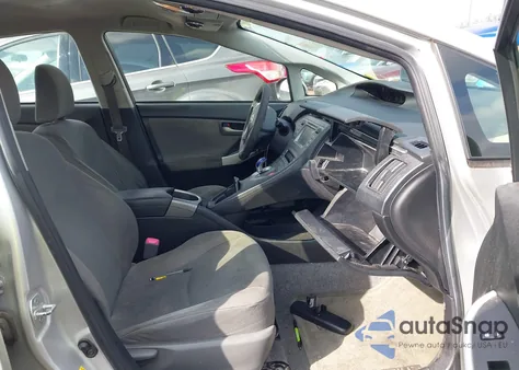 2012 Toyota Prius Two from USA, damaged, VIN JTDKN3DUXC5501655